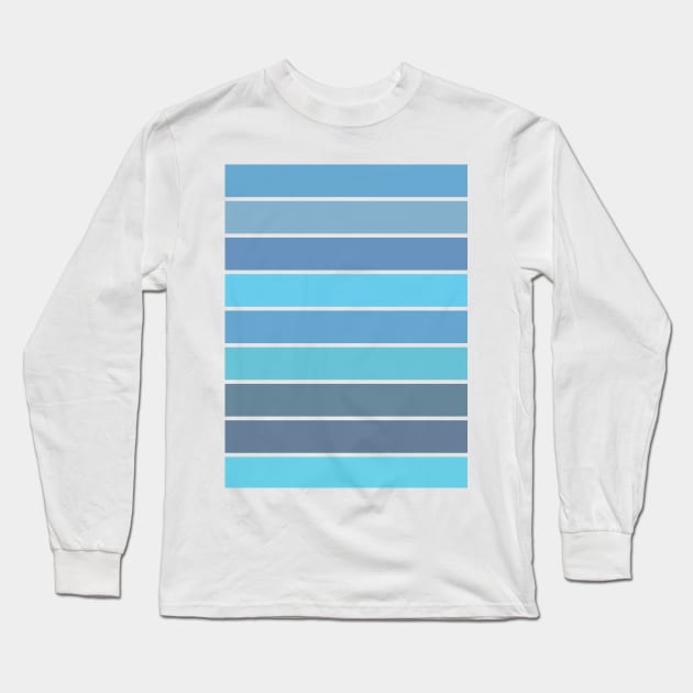 Summer Blues Long Sleeve T-Shirt by PSCSCo